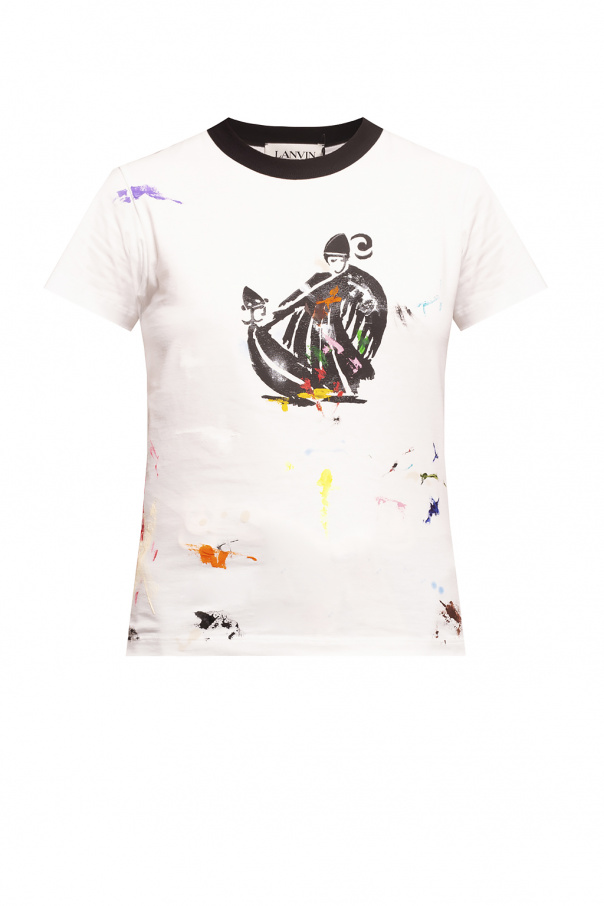 photographic-print cotton T-shirt - Lanvin x Gallery Dept